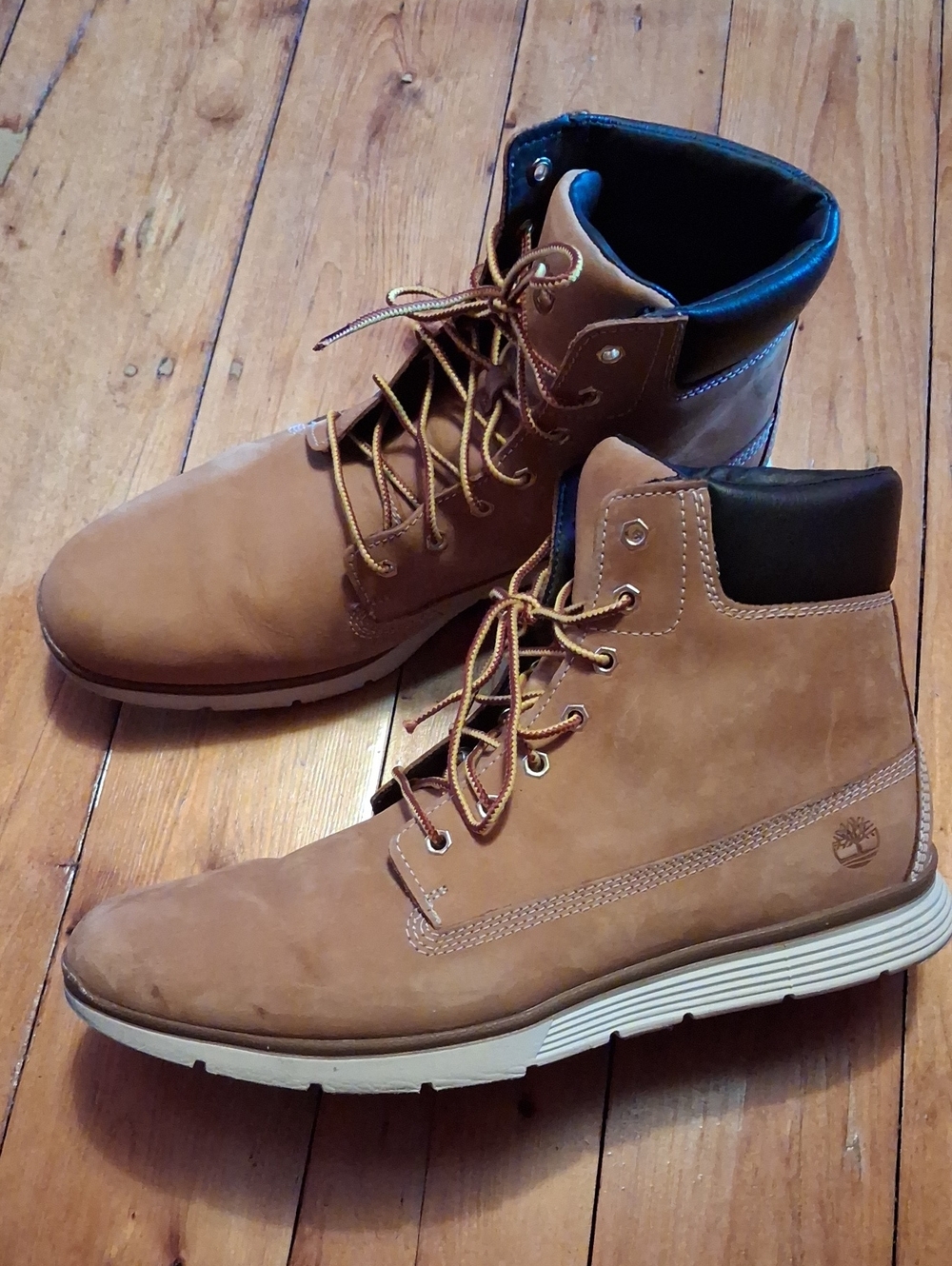 Timberland Killington 6" Men's Wheat Leather Boots Size 12